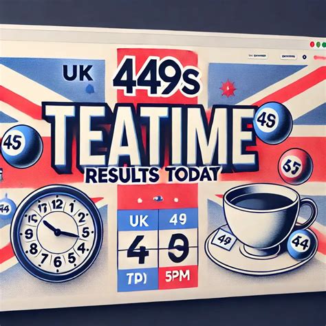 old teatime results 2022 today